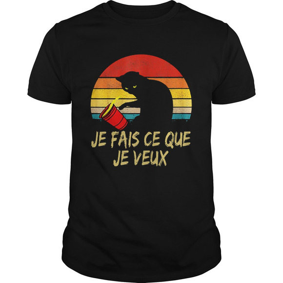 Other - Black Cat Je Fais Ce Que Je Veux  Shirt